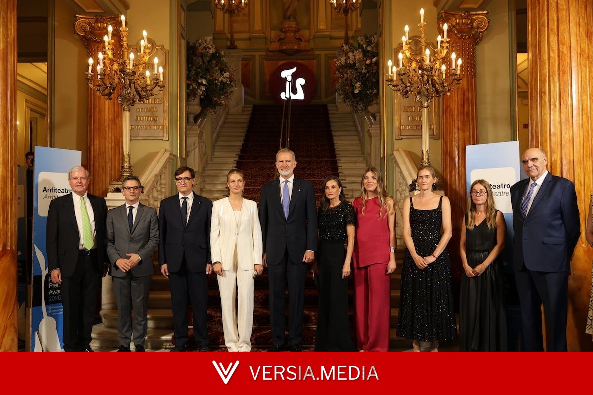 Leonor de Borbón en los Premios Princesa de Girona en el Liceu: “Protejan el talento joven cuando lo necesite”