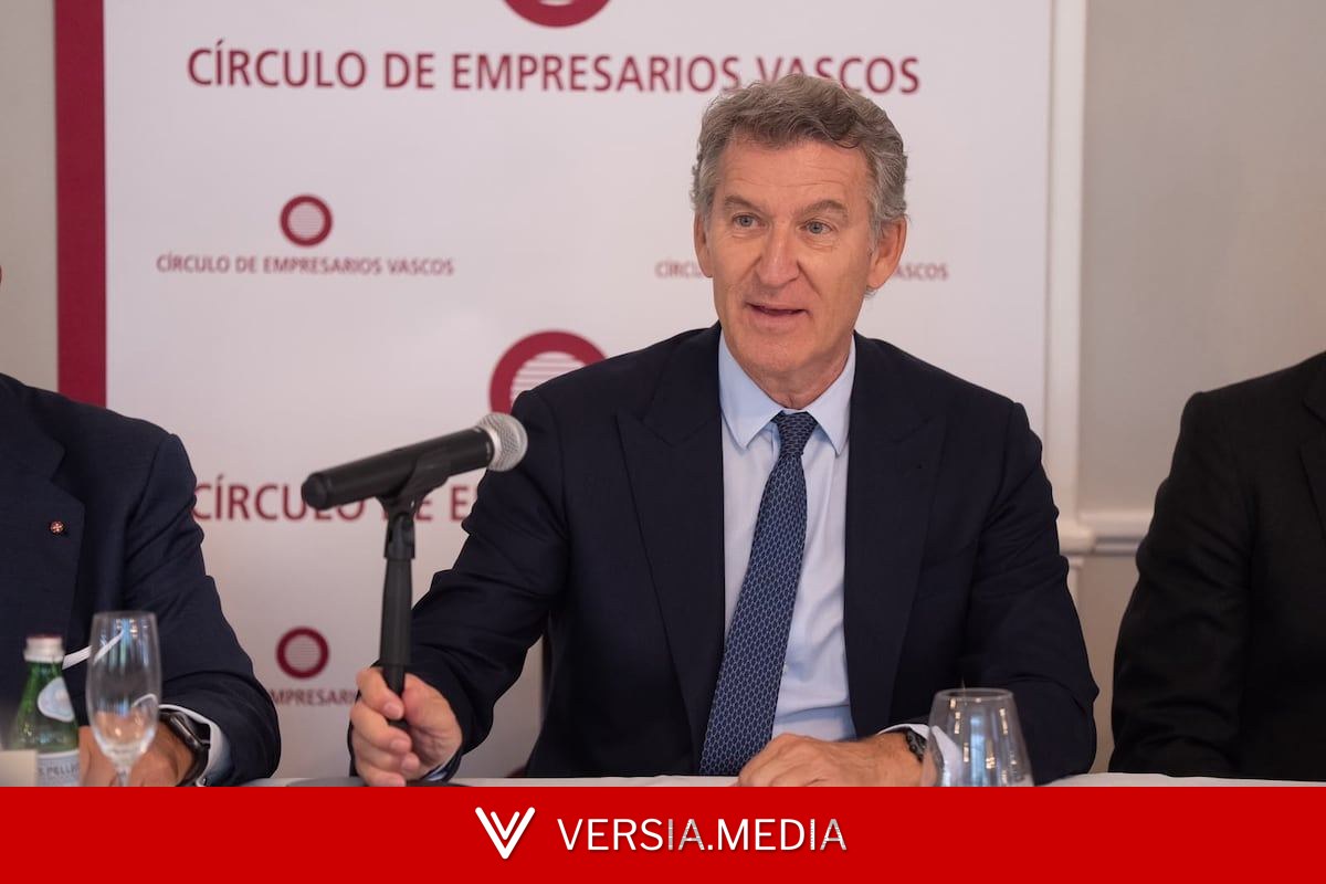 Feijóo presiona al PNV a través de los empresarios vascos: “Ninguna diferencia ideológica justifica estirar esto un año más”