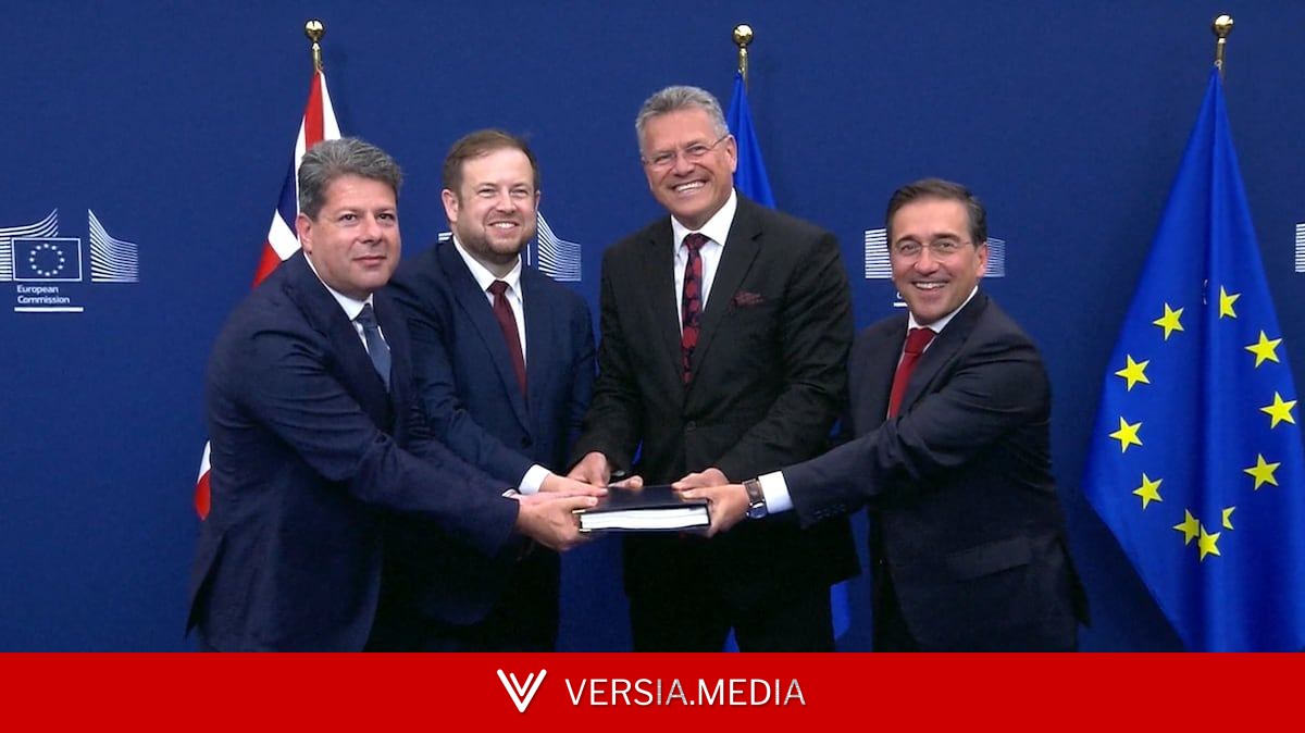 La UE y el Reino Unido firman el acuerdo histórico que acaba con la verja de Gibraltar