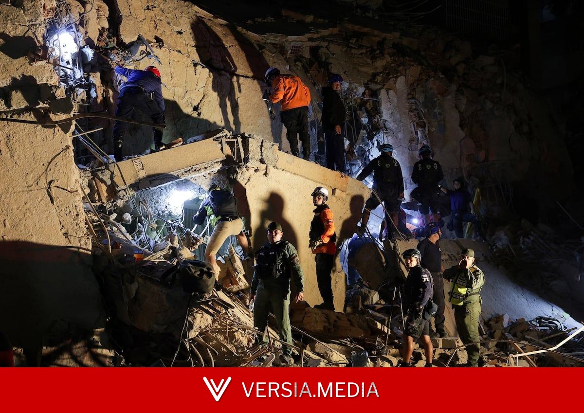 Exteriores eleva a 14 los españoles atrapados bajo los escombros del doble terremoto de Venezuela